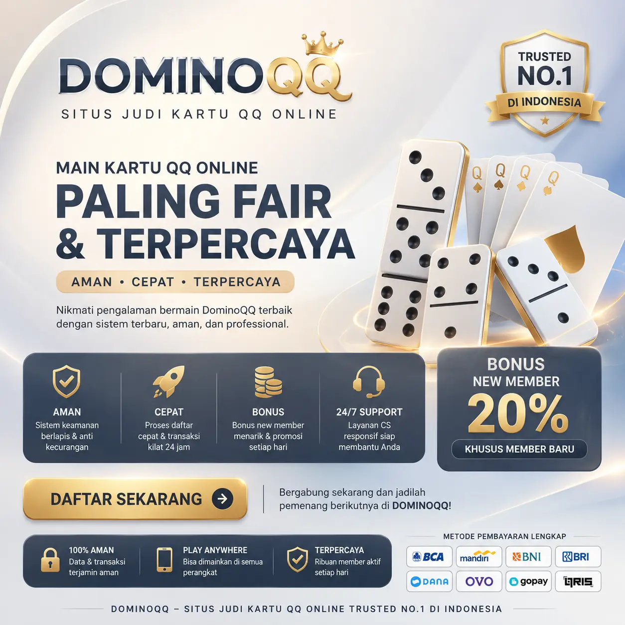 DOMINOQQ ✦ Link Daftar Judi Kartu QQ Online Trusted No.1 Resmi di Indonesia - WooCommerce eCommerce